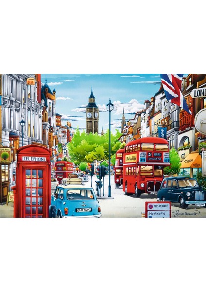 Puzzle London Street 1000 Parça Puzzle fiyatları