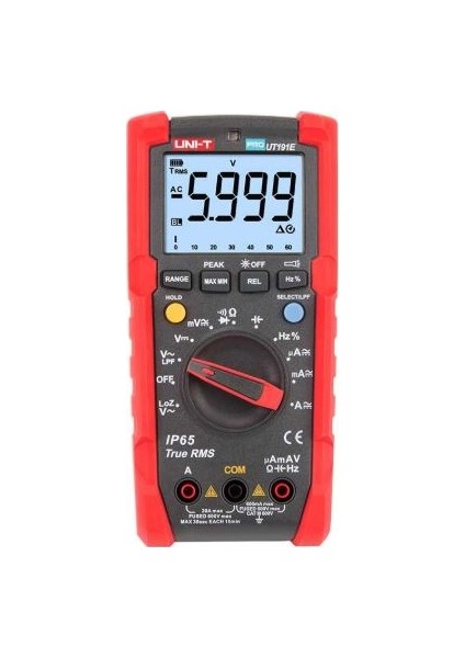 Unı-T Ut 191E Profesyonel Seri Dijital Multimetre Ölçü Aleti