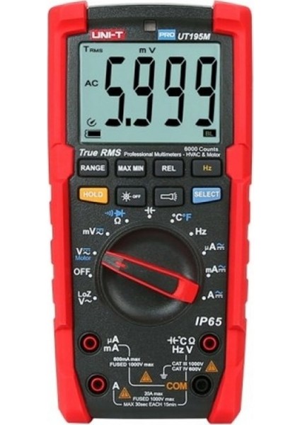 Unı-T Ut 195M Dijital Profesyonel Multimetre