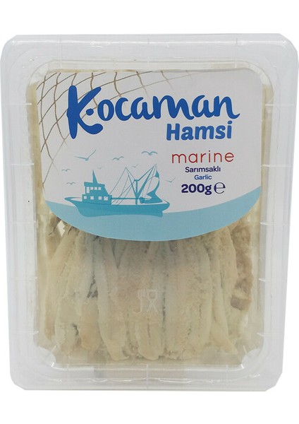 Hamsi Marine Sarımsaklı 200 gr