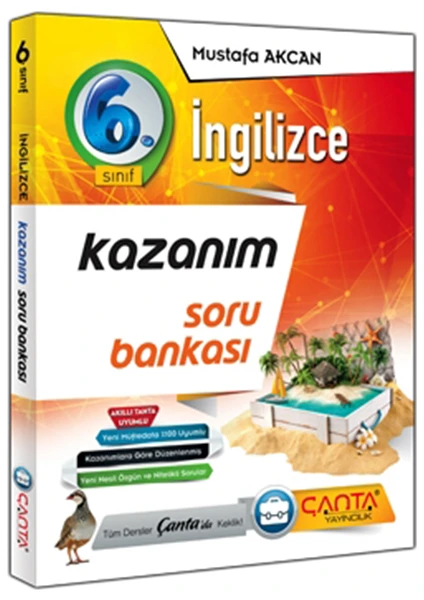 Çanta Yayınları 6. Sınıf Ingilizce Etkinlikli Kazanım Soru Bankası