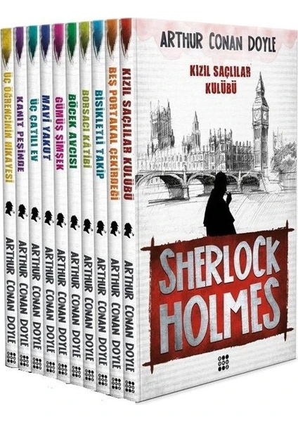 Sherlock Holmes 10’lu Set - Arthur Conan Doyle