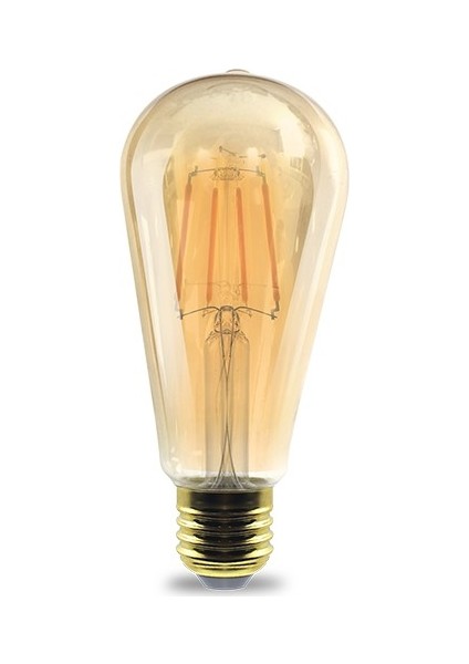 Rustik LED Ampül Flamanlı 6W E-27 - Bb 46 - 00620