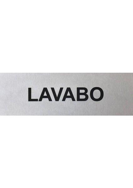 Se -Dizayn Lavabo Tabelası Kapı Ve Duvar Yönlendirme Levhası 15cm X 5 cm