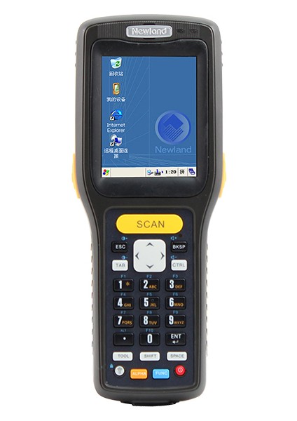 PT3050 2.8 LCD Wifi Bluetooth Lazer Barkodlu Windows Ce 6.0 USB 2d El Terminali Barkod Okuyucu