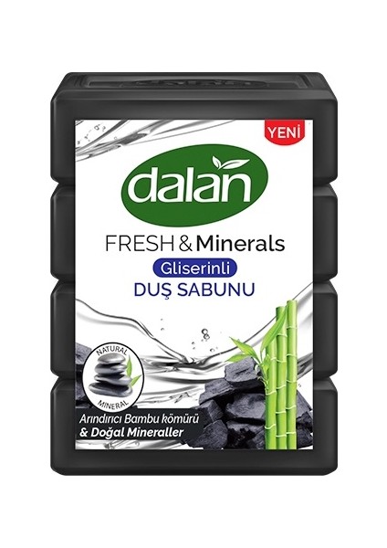 Fresh and Minerals Bambu Kömürü Duş Sabunu 600 gr