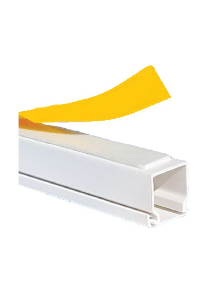 Yapışkanlı Kablo Kanalı 12 x 12 mm 18 M