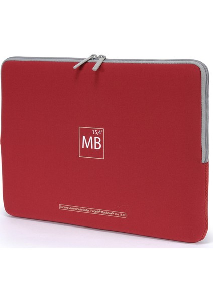 BF - N - MB154 Second Skin Apple 15.4" Laptop Kılıfı - Kırmızı