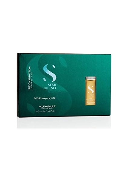Semi Di Lino Reconstruction SOS Emergency Oil 6 x 13 ml
