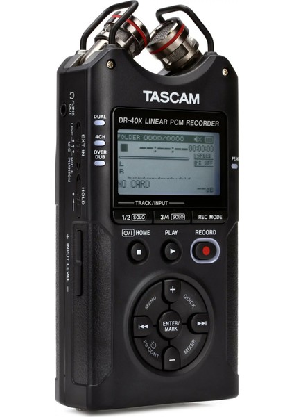 DR-40X 4-Kanal Ses Kayıt Cihazı ve USB Ses Arabirimi modelleri