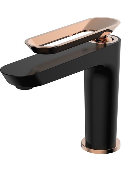 Hermes Lavabo Bataryası Siyah Rose Gold
