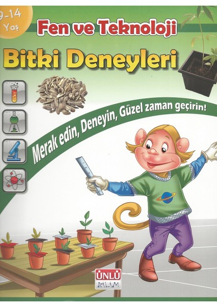Fen ve Teknoloji - Bitki Deneyleri - Deney Kitapları