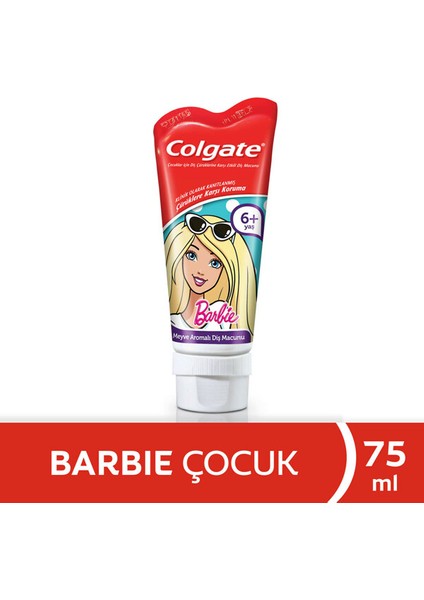 Barbie Çocuk Diş Macunu 75 ml