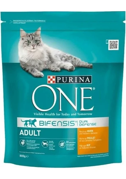 Purina One Adult Tavuklu Kedi Maması 800 g