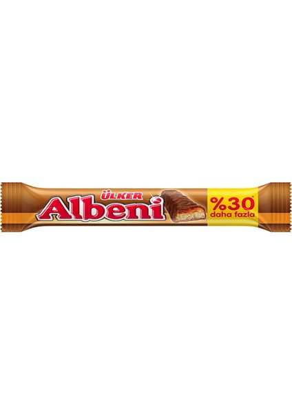 ALBENİ SÜTLÜ ÇİKOLATA KAPLI ( BÜYÜK BOY ) 52 GR