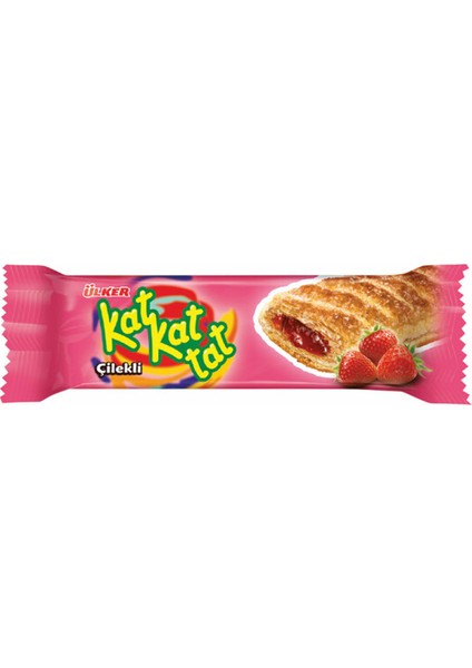 Kat Kat Tat Çilekli Milföy 28 gr x 24 adet