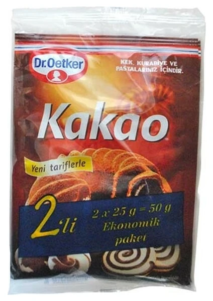 Dr. Oetker Kakao 50 gr (25 g x 2)