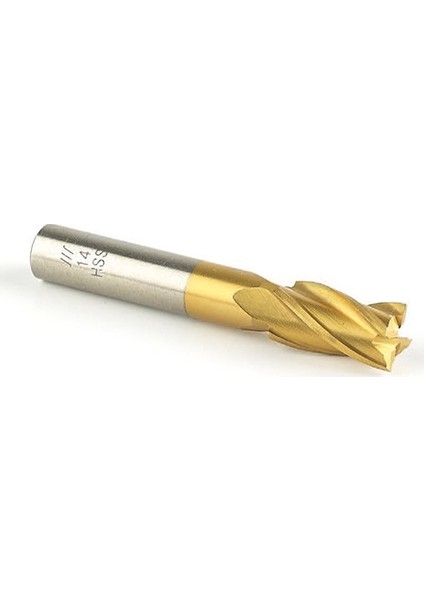 Titan Kaplı Hss Standart Freze 3 mm Şaft 6 mm