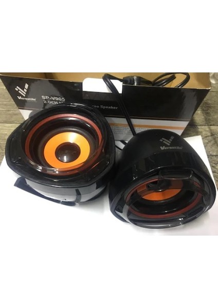 e SPV905 5W Güçlü Ses Extra Bass Hoparlör Speaker 1+1