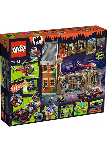 Super Heroes 76052 Batman Classic TV Series-Batcave modelleri
