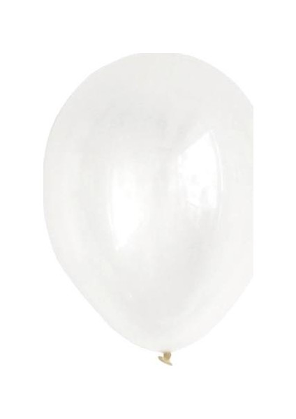Şeffaf Latex Balon (50 Adet)