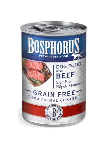 Sığır Etli Köpek Konservesi 6 x 415 g Kutu
