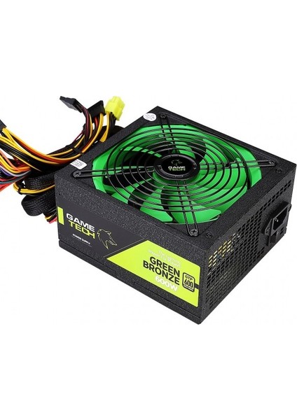 GTP-600 600W 80 Plus Bronze Power Supply PC Güç Kaynağı