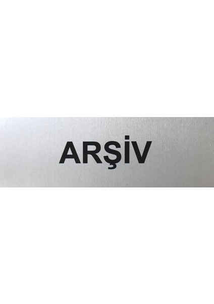 Se -Dizayn Arşiv Tabelası Kapı Ve Duvar Yönlendirme Levhası 15 CM X 5 CM