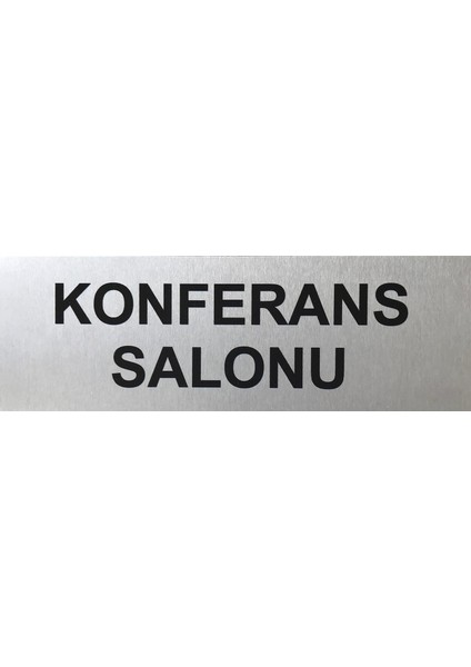 Se -Dizayn Konferans Salonu Tabelası Kapı Yönlendirme Levhası 15 cm X 5 cm