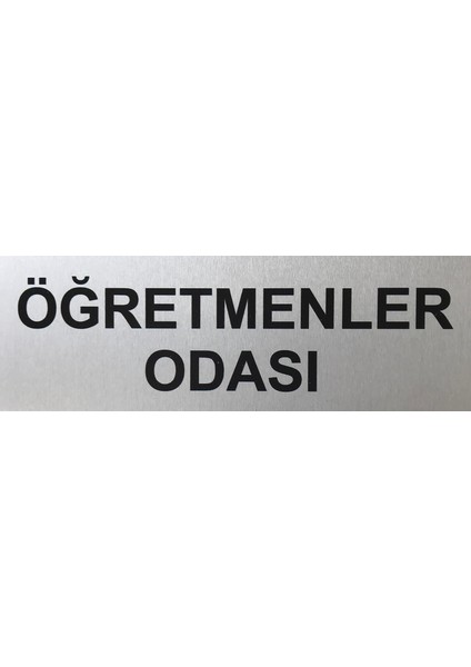 Se -Dizayn Öğretmenler Odası Tabelası Yönlendirme Levhası 15cm X 5cm