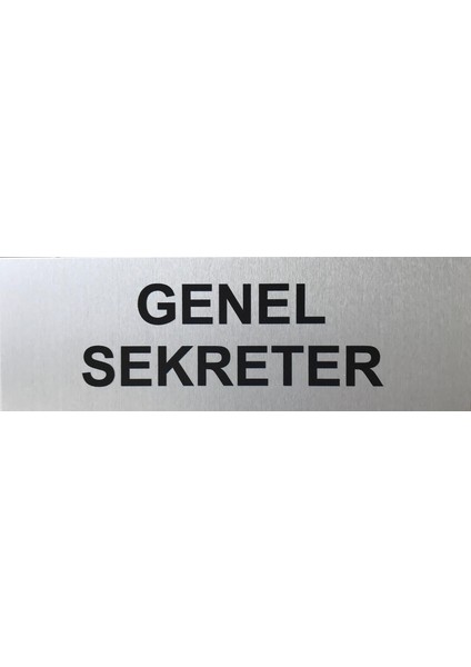 Se -Dizayn Genel Sekreter Tabelası Kapı Yönlendirme Levhası 15 cm X 5 cm