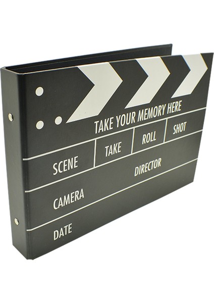 Nobby Star Siyah Yapraklı Kendin Yap Klaket Anı Defteri