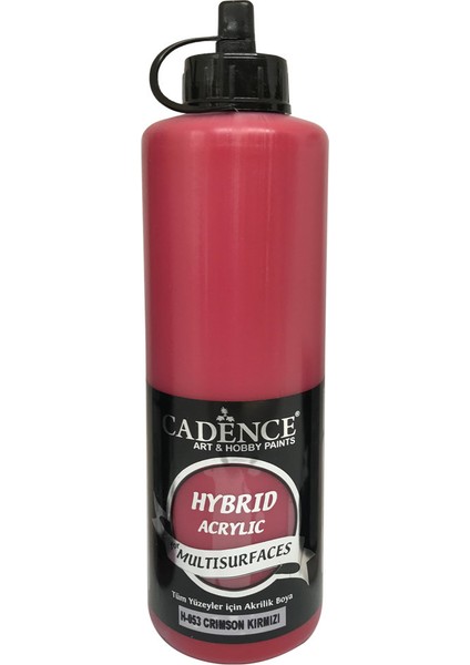 Hibrit Multisurface Boya 500 ml H053 Crimson Kırmızı