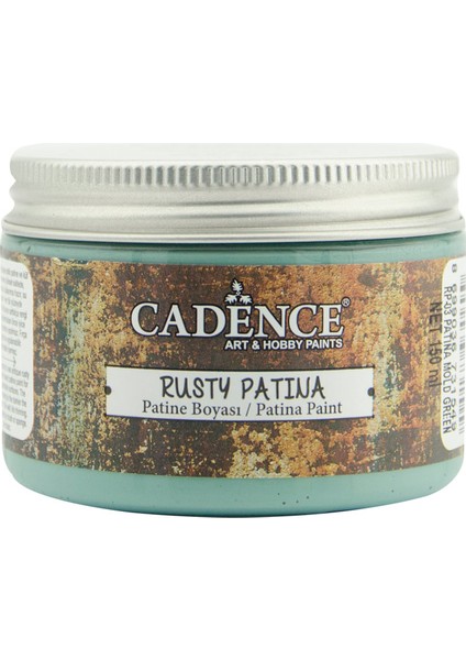 Rusty Patina Boyası 150 ml Küf Yeşili