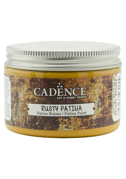 Rusty Patina Boyası 150 ml Oksit Sarı