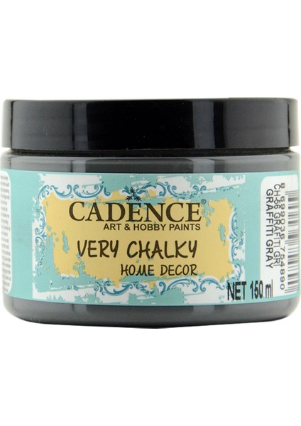 Very Chalky Mobilya Boyası 150 ml CH56 Grafiti Gri