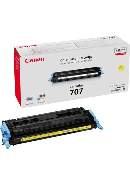 Crg-707 Toner Sarı