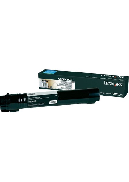 C950 Toner C950X2000 Sayfa 32.000 Sayfa Siyah