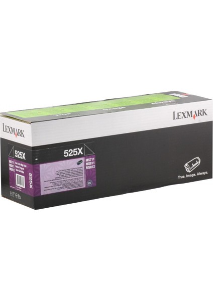 52D5X0E Ms811/Ms812 Toner 4 5000 Sayfa Siyah