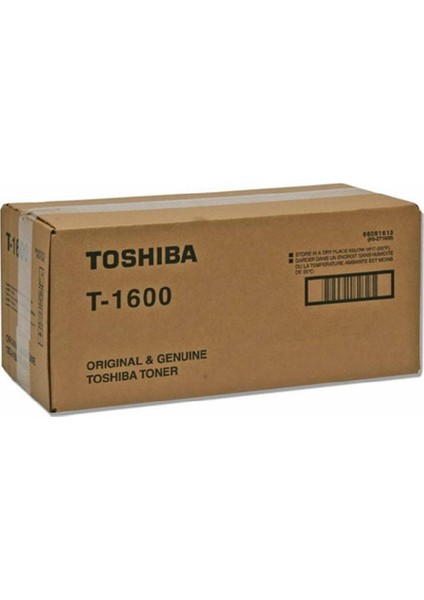 T-1600E Toner Siyah