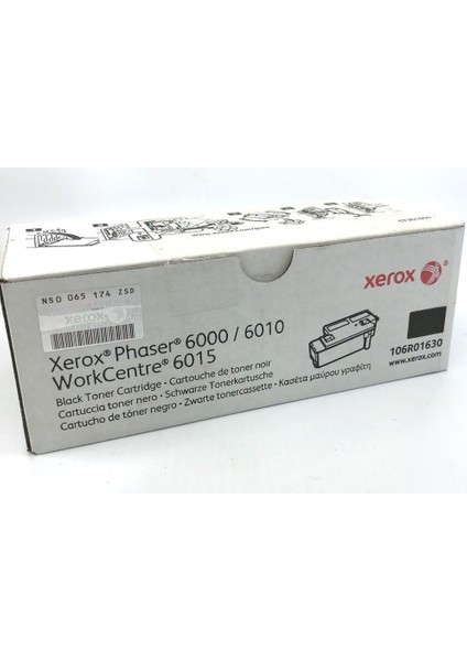 Phaser 6010/6010 Toner 2000 Sayfa Siyah