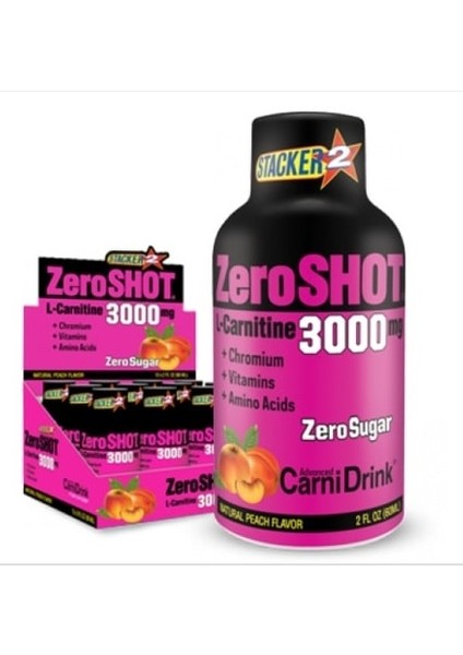 L-Carnitine Termojenik Şeftali Aroma 60ml