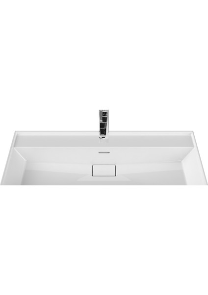 Seramik Sharp Etajerli Lavabo 100 x 48 cm