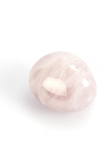 Pembe Kuvars Doğaltaş Tamburlanmış Parça Stres Taşı