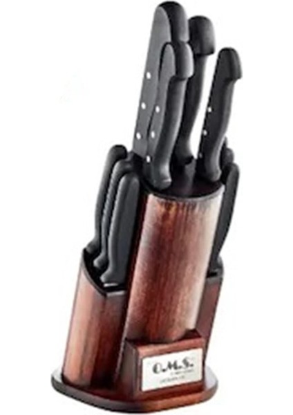 6154 11 Parça Standlı Sürmene Bıçak Seti