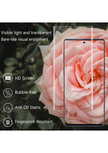 Samsung Galaxy Note 10 Plus Ön Tam Ekran Kaplayıcı Film Zum Body Şeffaf fırsatları