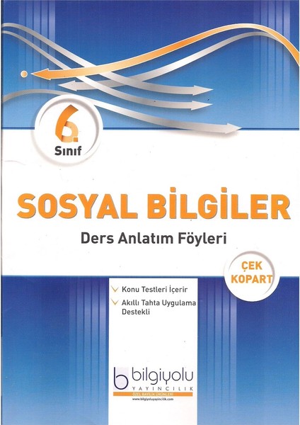 Sosyal Bilgiler 6. Sınıf Ders Anlatım Föyleri