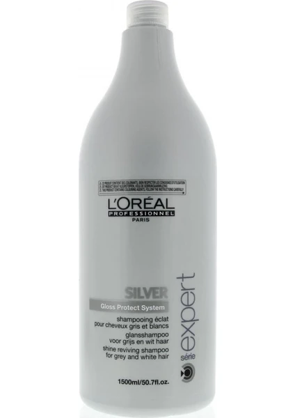 L'Oréal Professionnel Silver Gri Ve Beyaz Saçlara Özel Şampuan 1500Ml