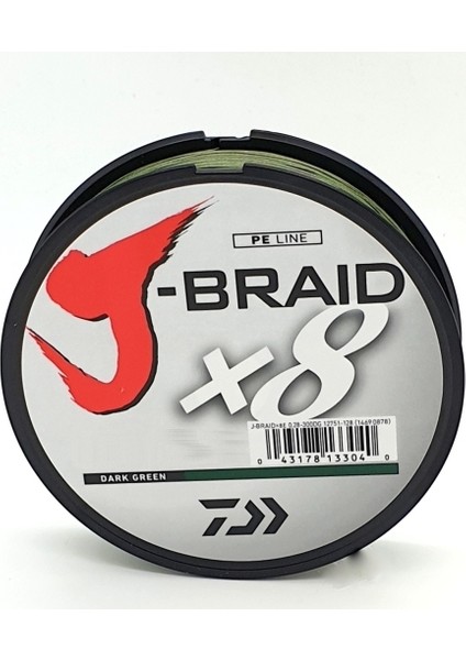 Jbraid Bb 150MT Ip Misina Dark Green