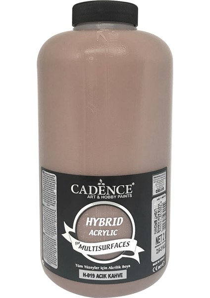 Açık Kahve Cadence Hybrid Akrilik Multısurfaces 2000ML H019